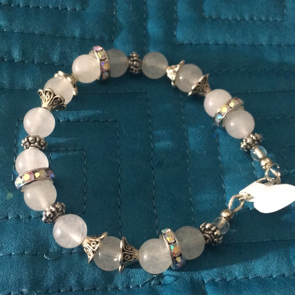 Healing Quartz rhinestone bracelet